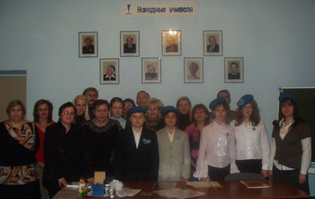Представители школ-участниц Декады-2007