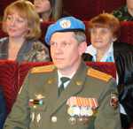 Лаушин Владимир Николаевич - победитель конкурса в номинации "Военный наблюдатель ООН"