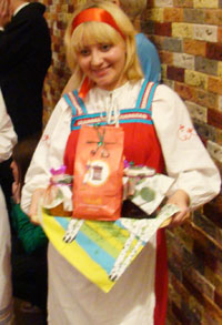 Алина Хованская на слете юных миротворцев 2008 года