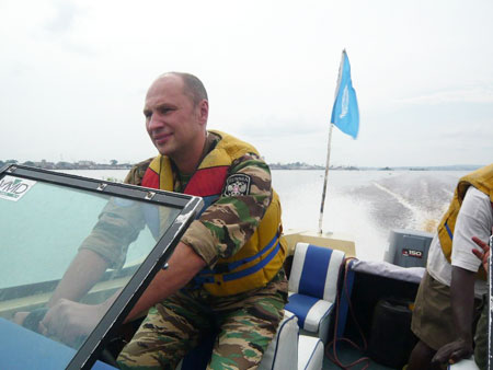 Победитель Национального конкурса "Юный миротворец 2009 года" Юрий Владимирович Романов